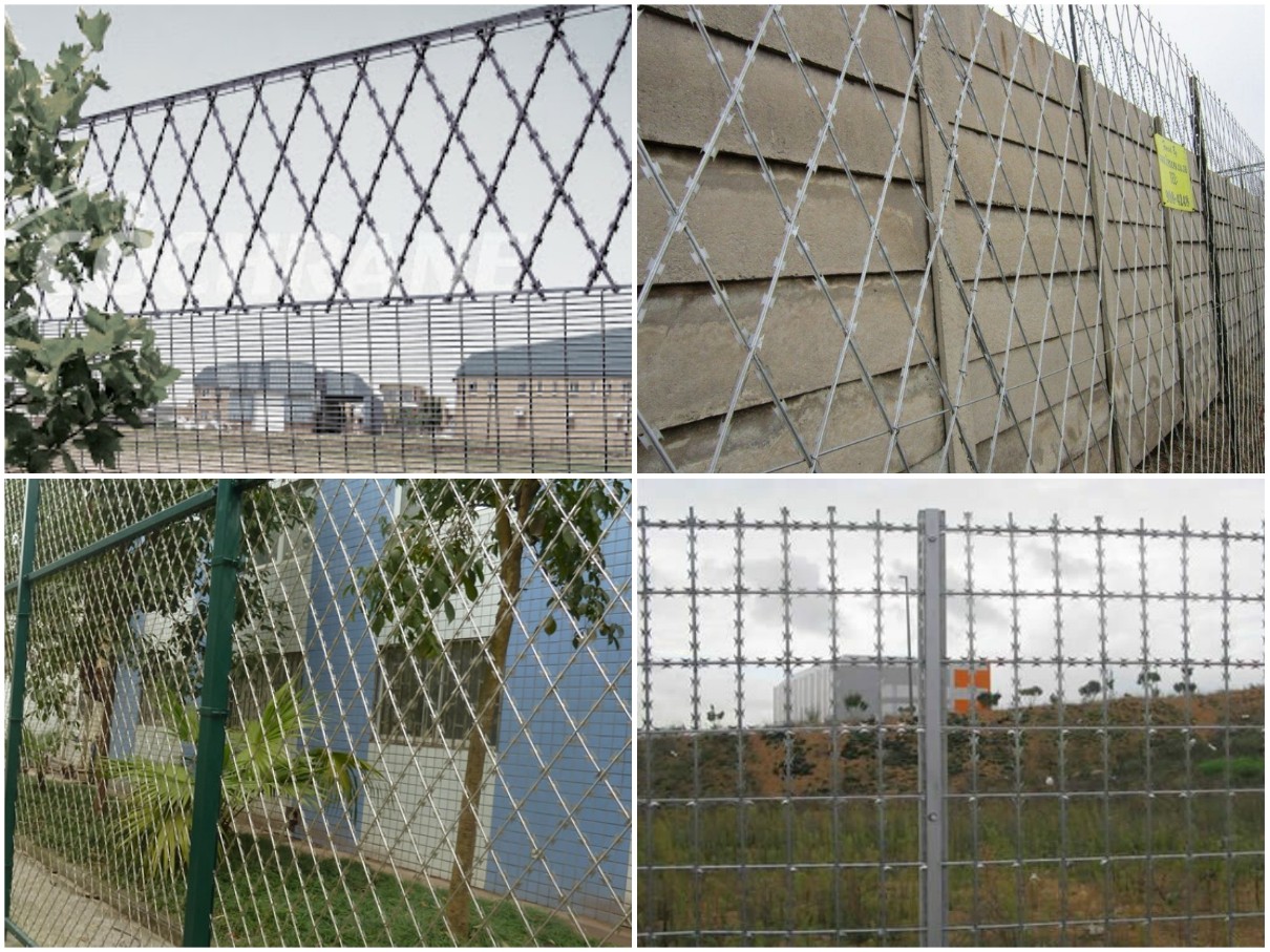 Military Razor Barbed Wire/ Welded Wire Mesh Fence/Welded Razor Wire ...