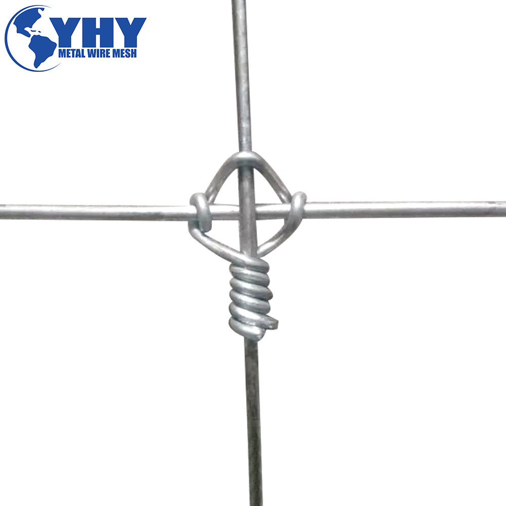 1.55m Height Galvanized 50mm Vertical Wire Distance 50m long tight lock fence 