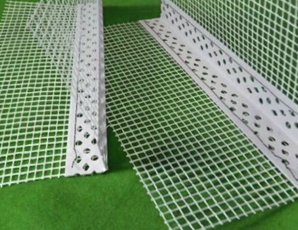 External wall insulation system PVC corner bead - steel wire mesh ...