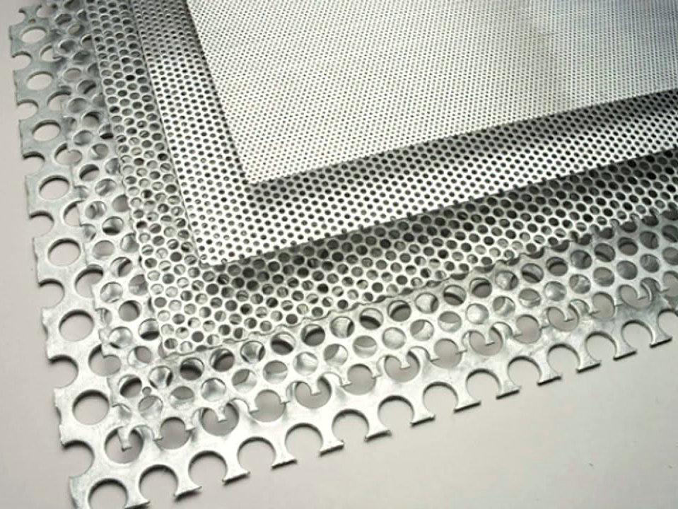 Interior and exterior applications of decorative panels of Perforated sheet