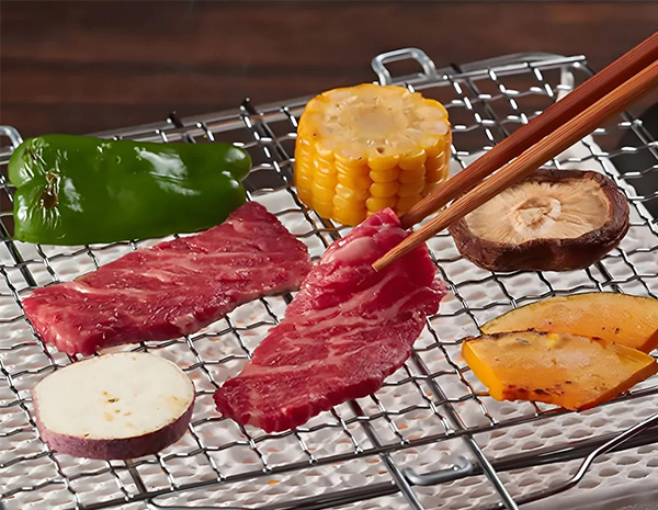 The application and advantages of stainless steel barbecue net in the barbecue industry