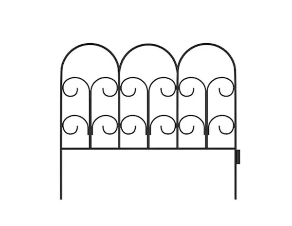 Wrought Iron Garden Fence